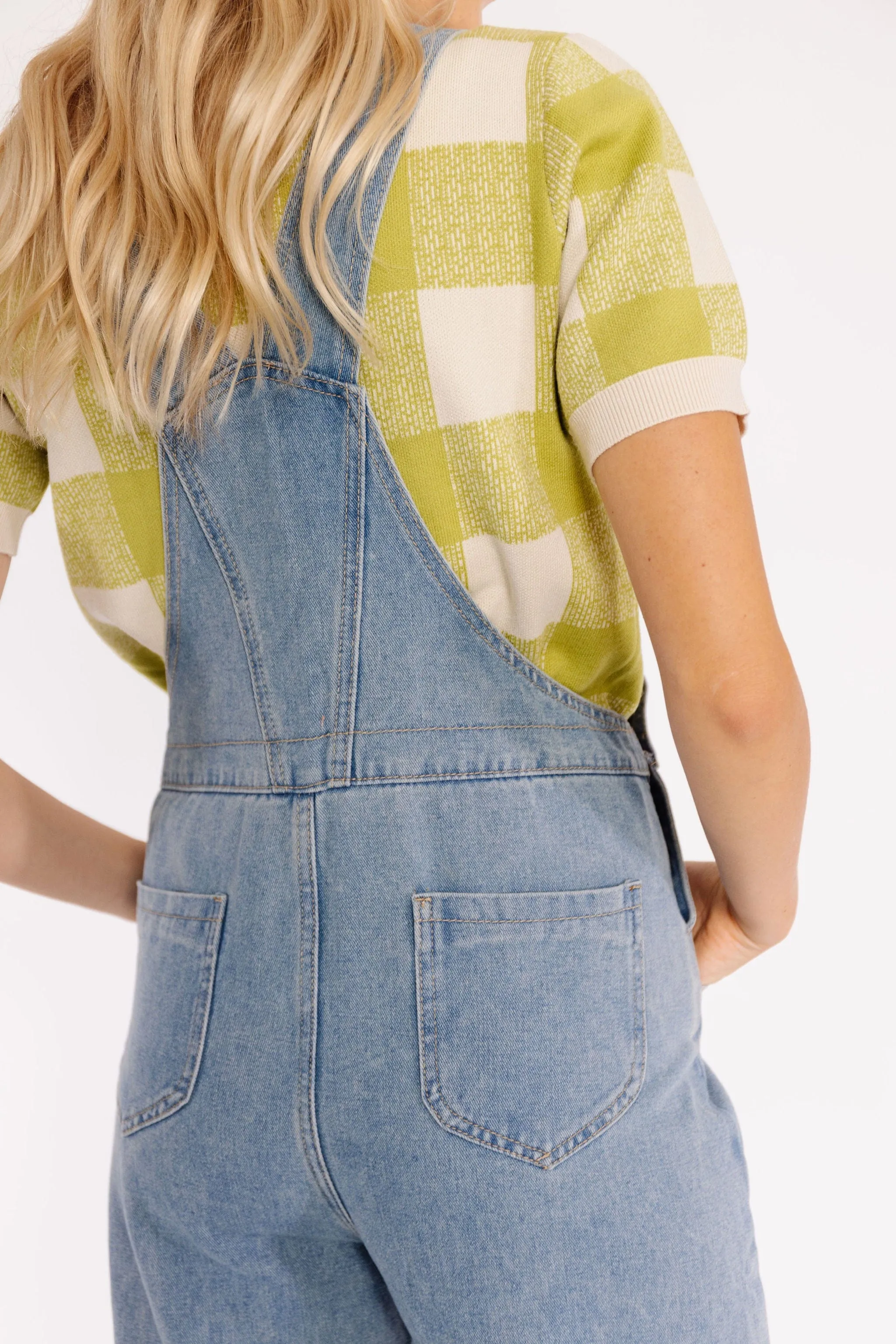 Maeven Overalls in Blue Denim