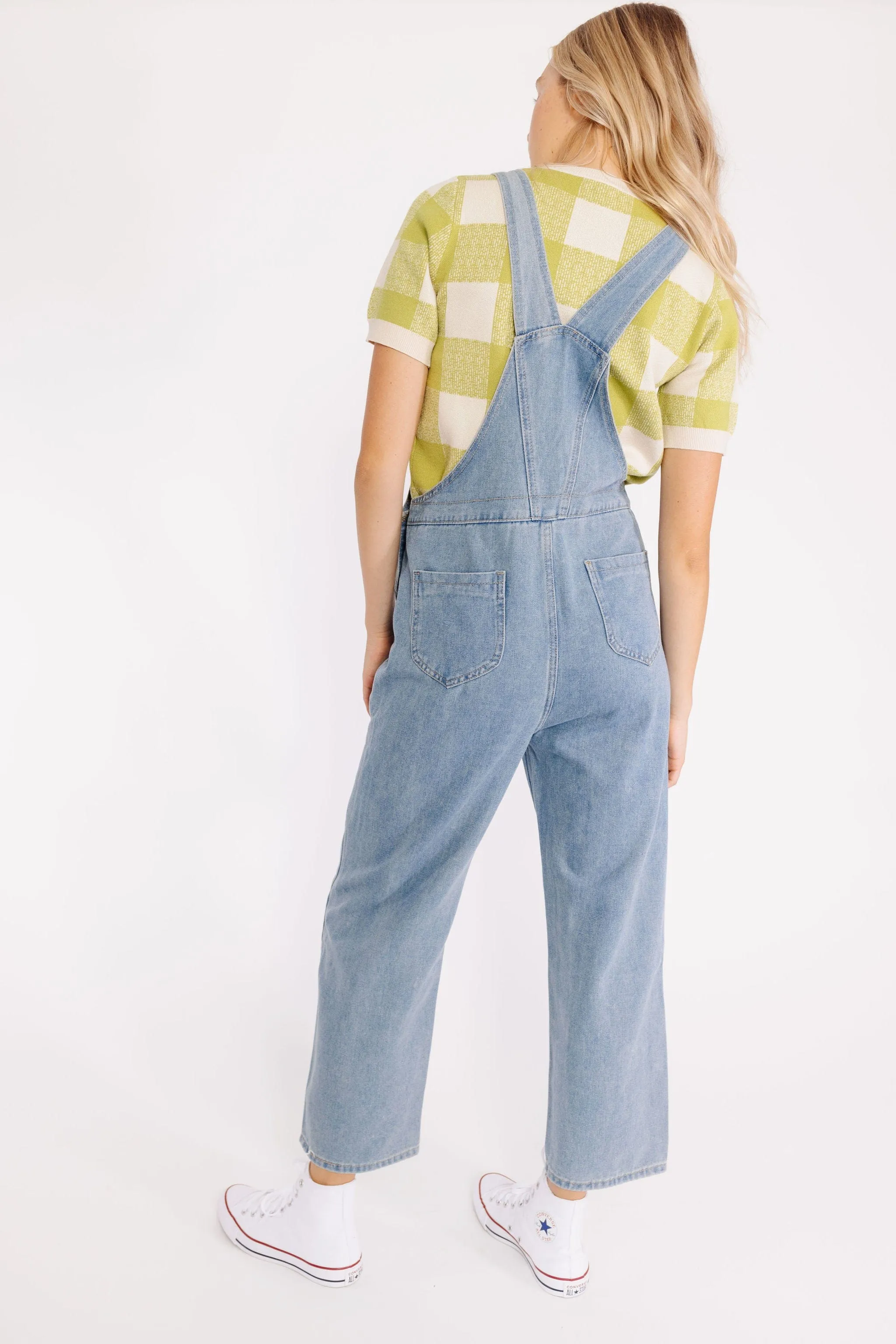 Maeven Overalls in Blue Denim