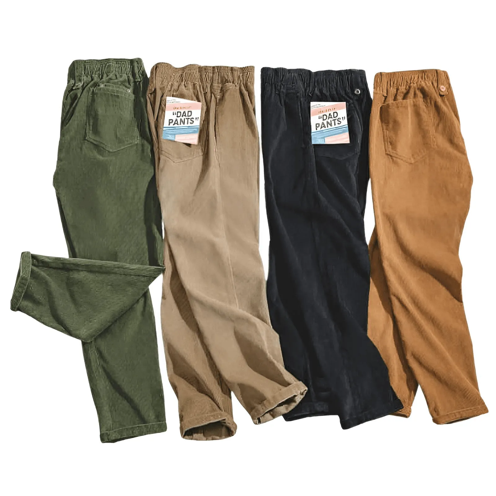 Men's Retro Straight Leg Pants