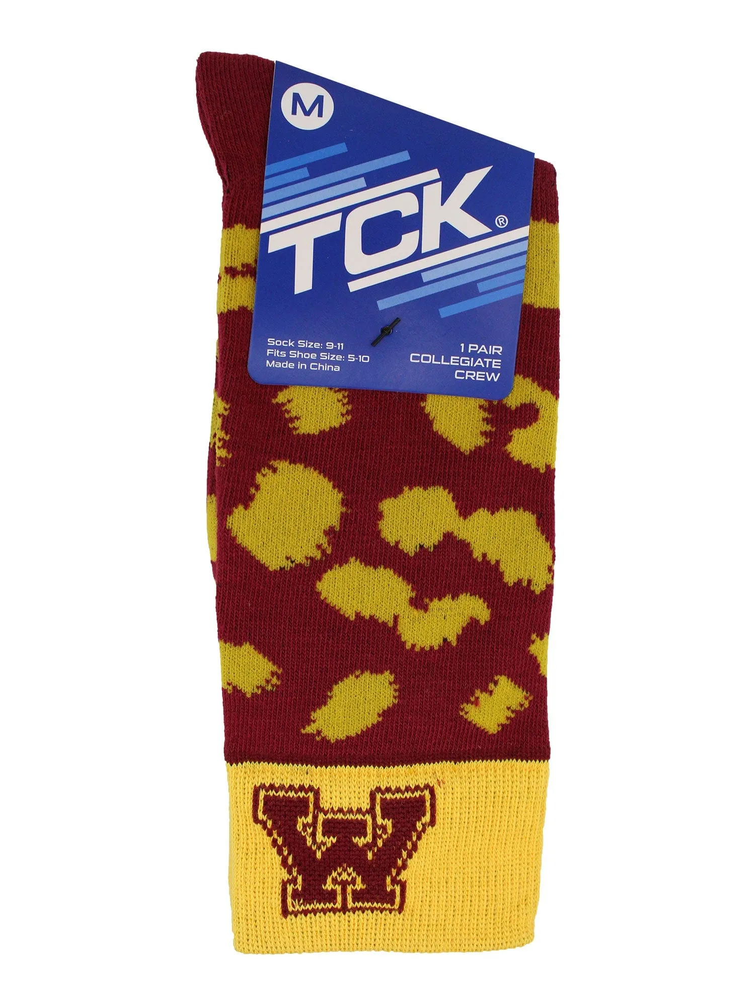 Minnesota Golden Gophers Socks Womens Savage Crew Socks