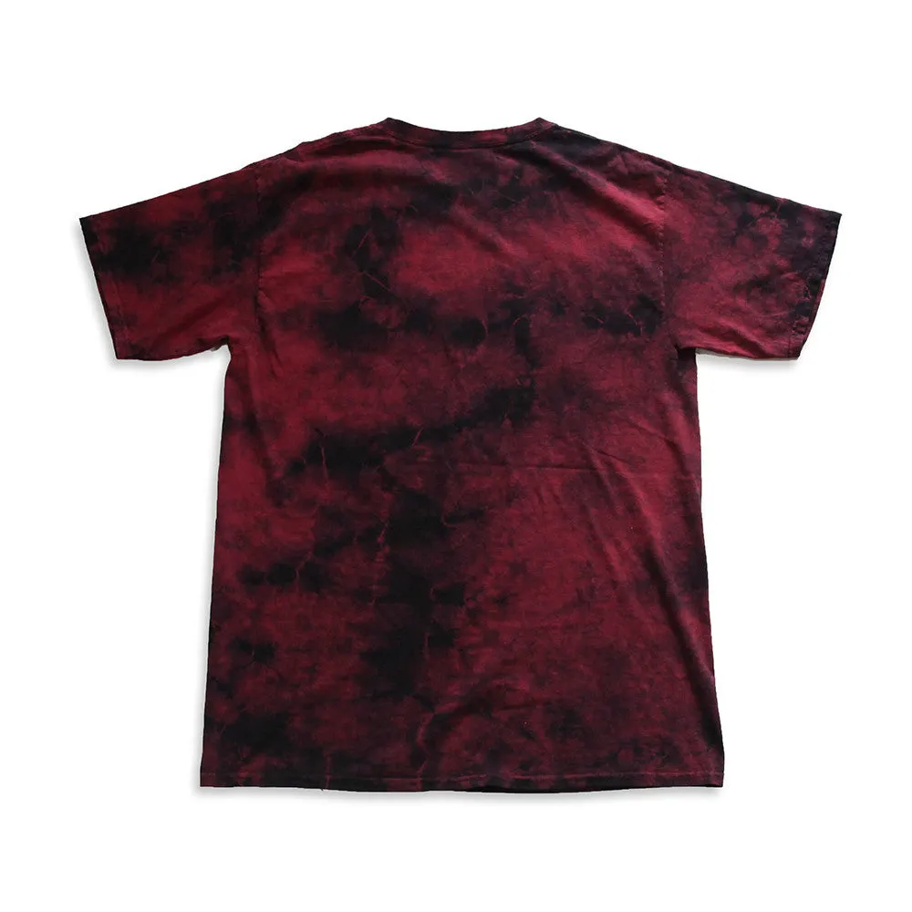 Misunderstood Goku Vintage Tie Dye Red Tee - No Restock