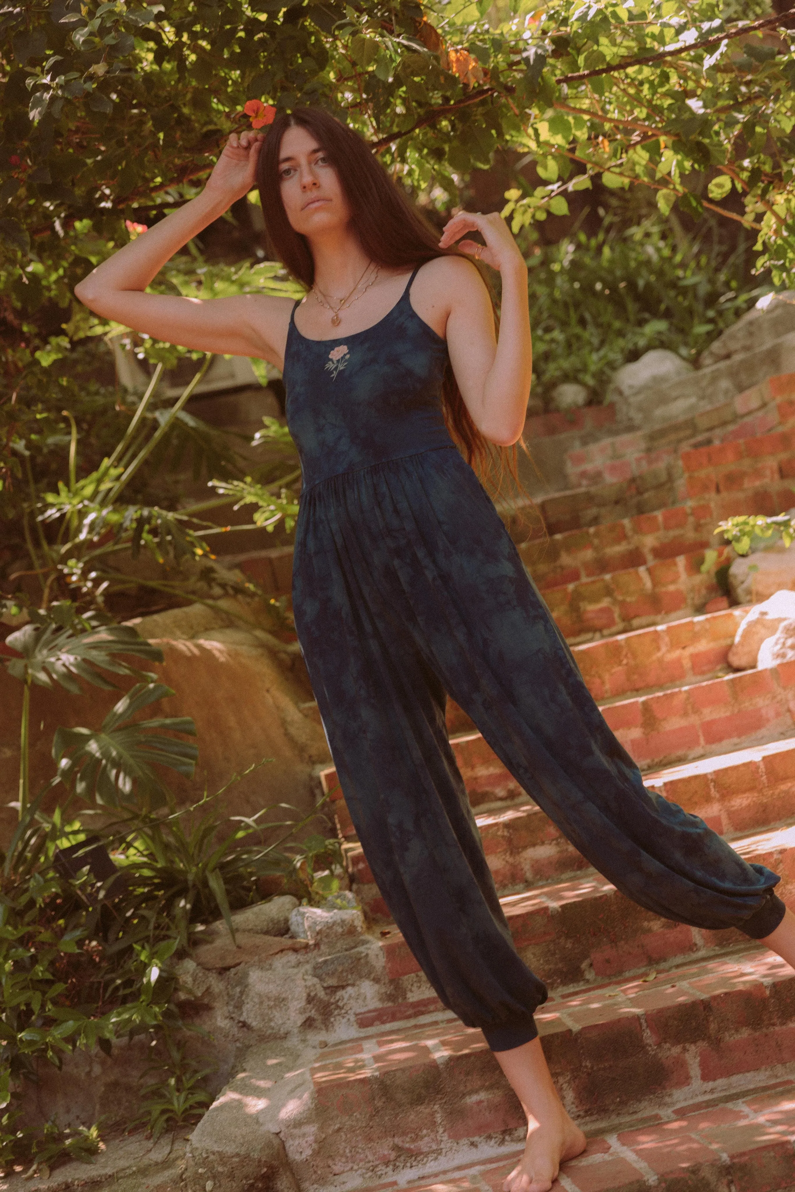 Peony Camisole Jumpsuit