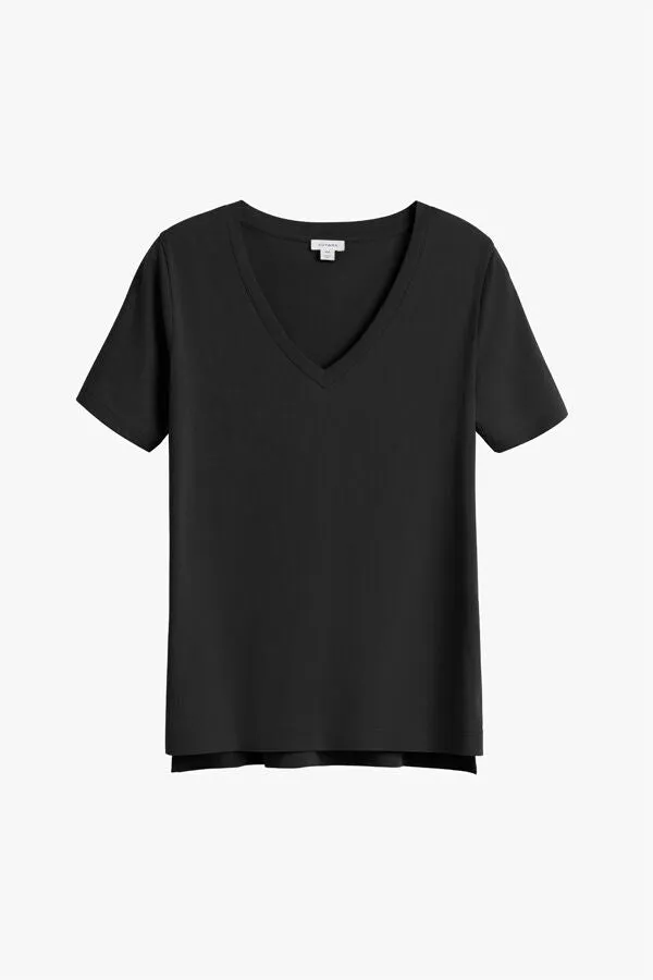 Pima V-Neck Tee