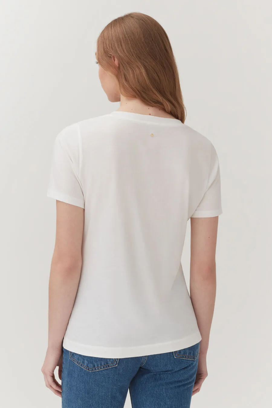 Pima V-Neck Tee