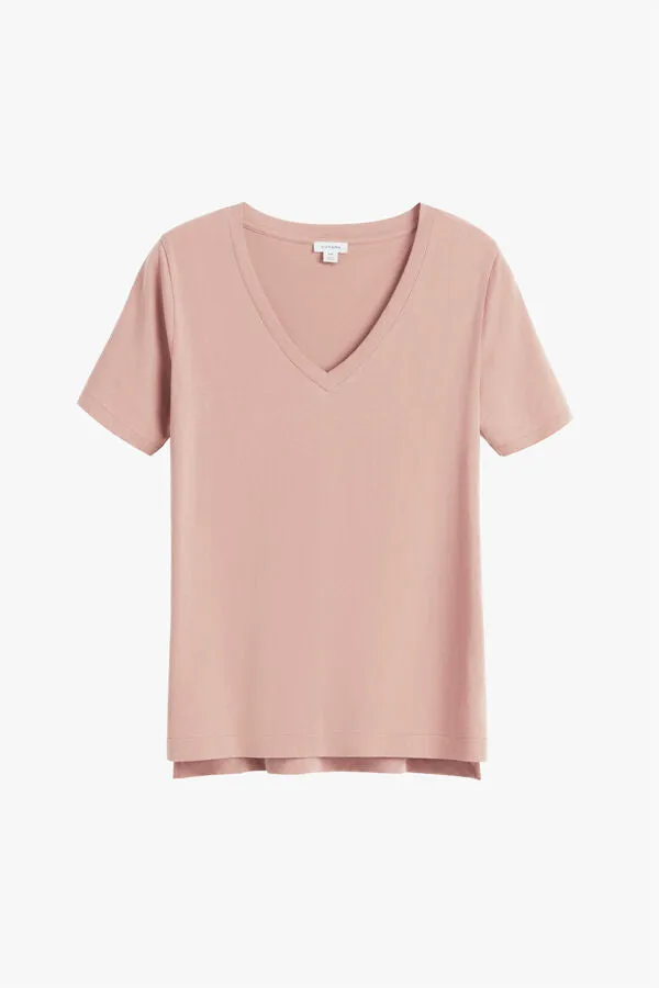 Pima V-Neck Tee