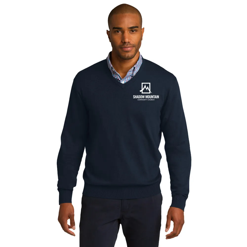 Port Authority® V-Neck Sweater. SMCCSW285