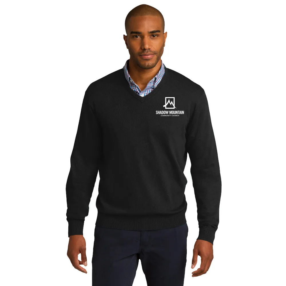 Port Authority® V-Neck Sweater. SMCCSW285