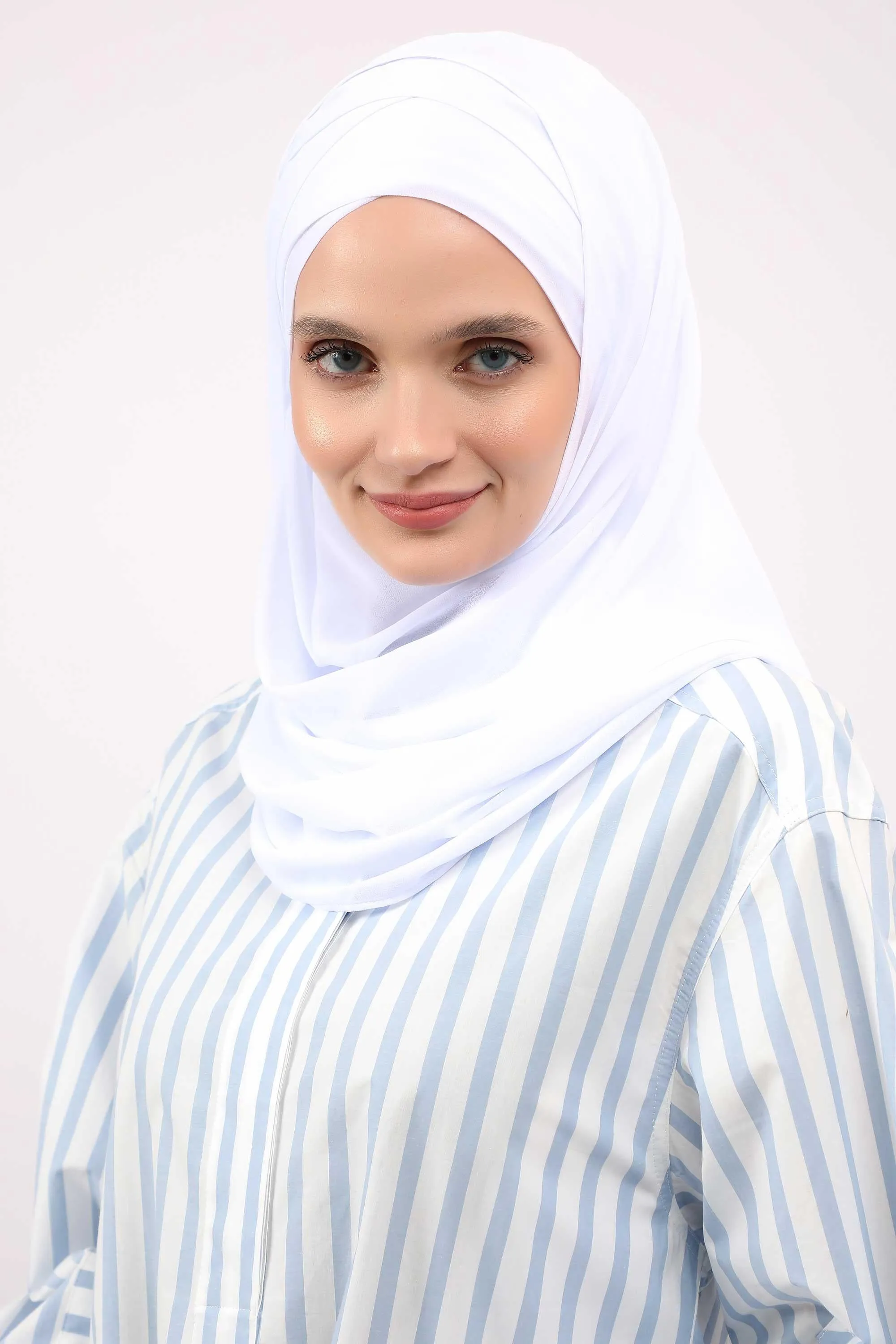 Premium Chiffon Shawl Hijab for Everyday Wear, Lightweight Breathable Women's Headscarf, Soft Chiffon Hijab Scarf for Women,CPS-15