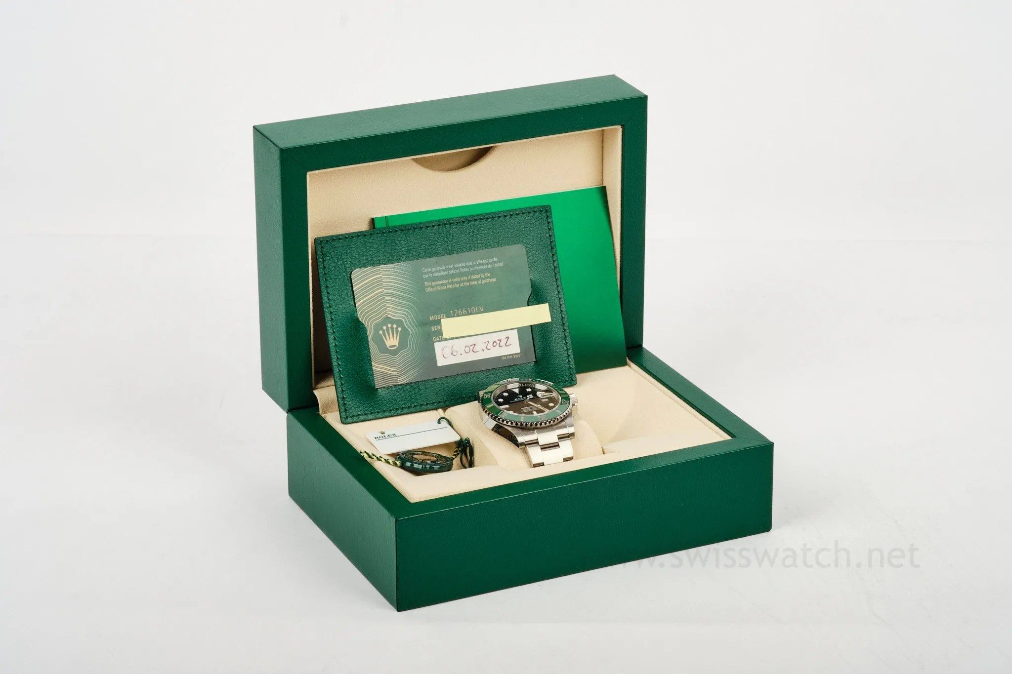 ROLEX Submariner Date 126610LV COMPLETE SET - "STARBUCKS" MINT