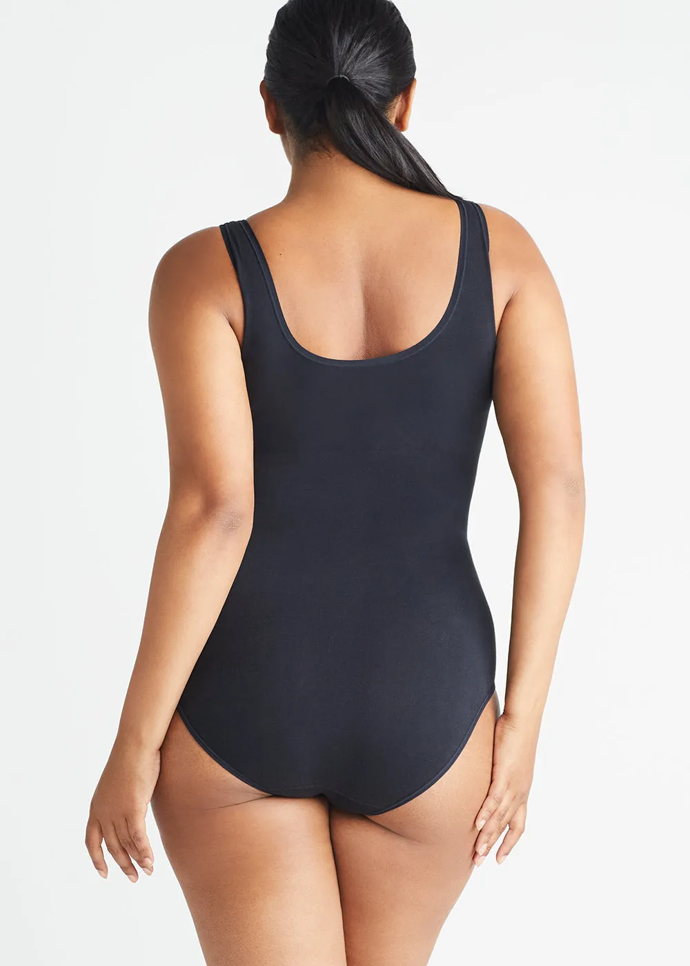 Ruby Shaping Full Back Bodysuit - Cotton Seamless