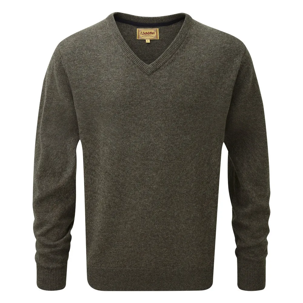 Schoffel Lambswool V Neck Jumper