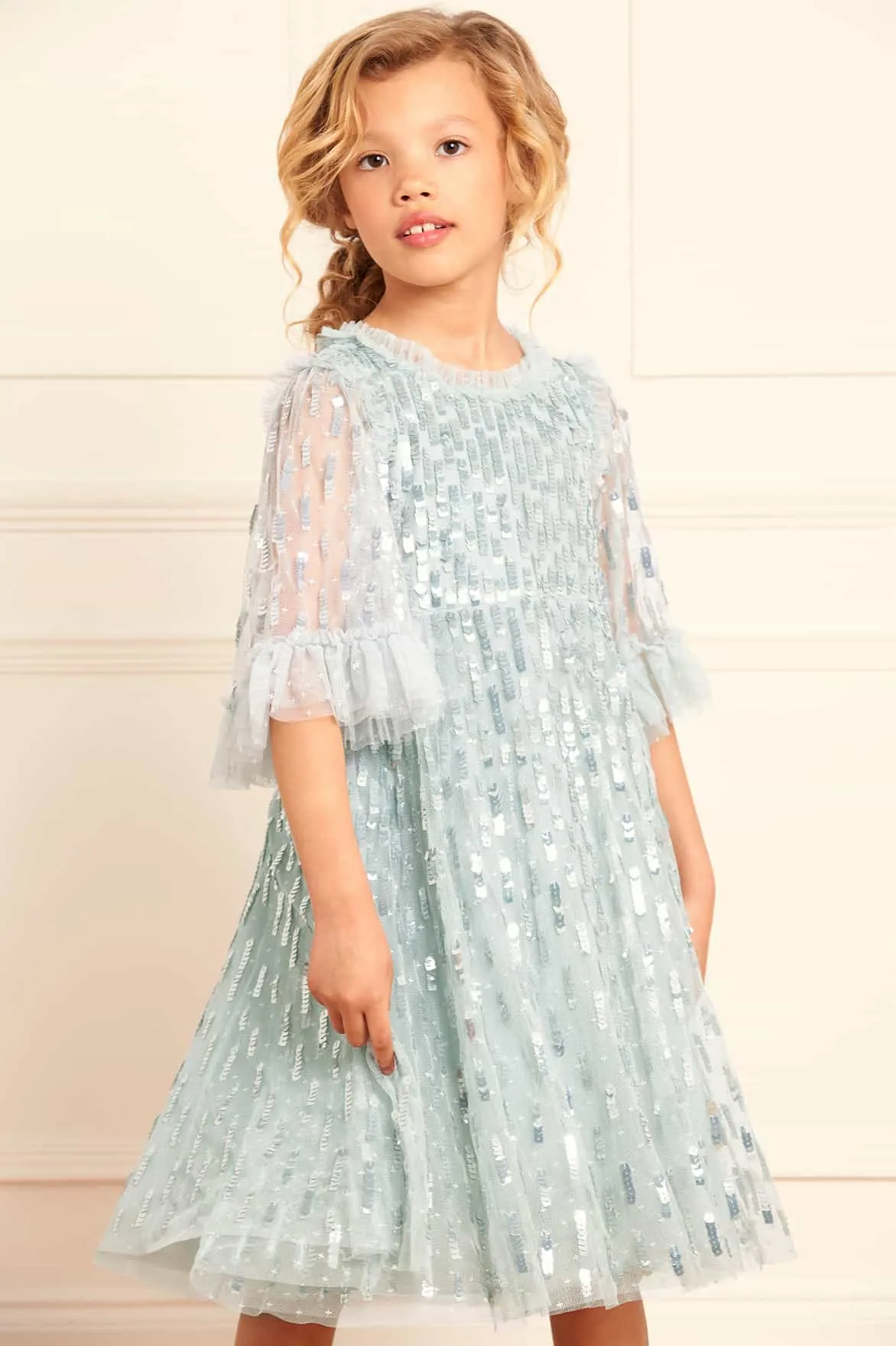 Sequin Dash Kids Dress