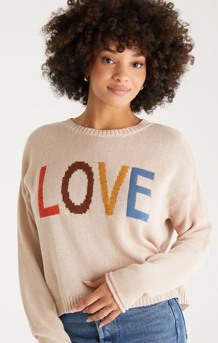 Sienna Love Sweater Ecru