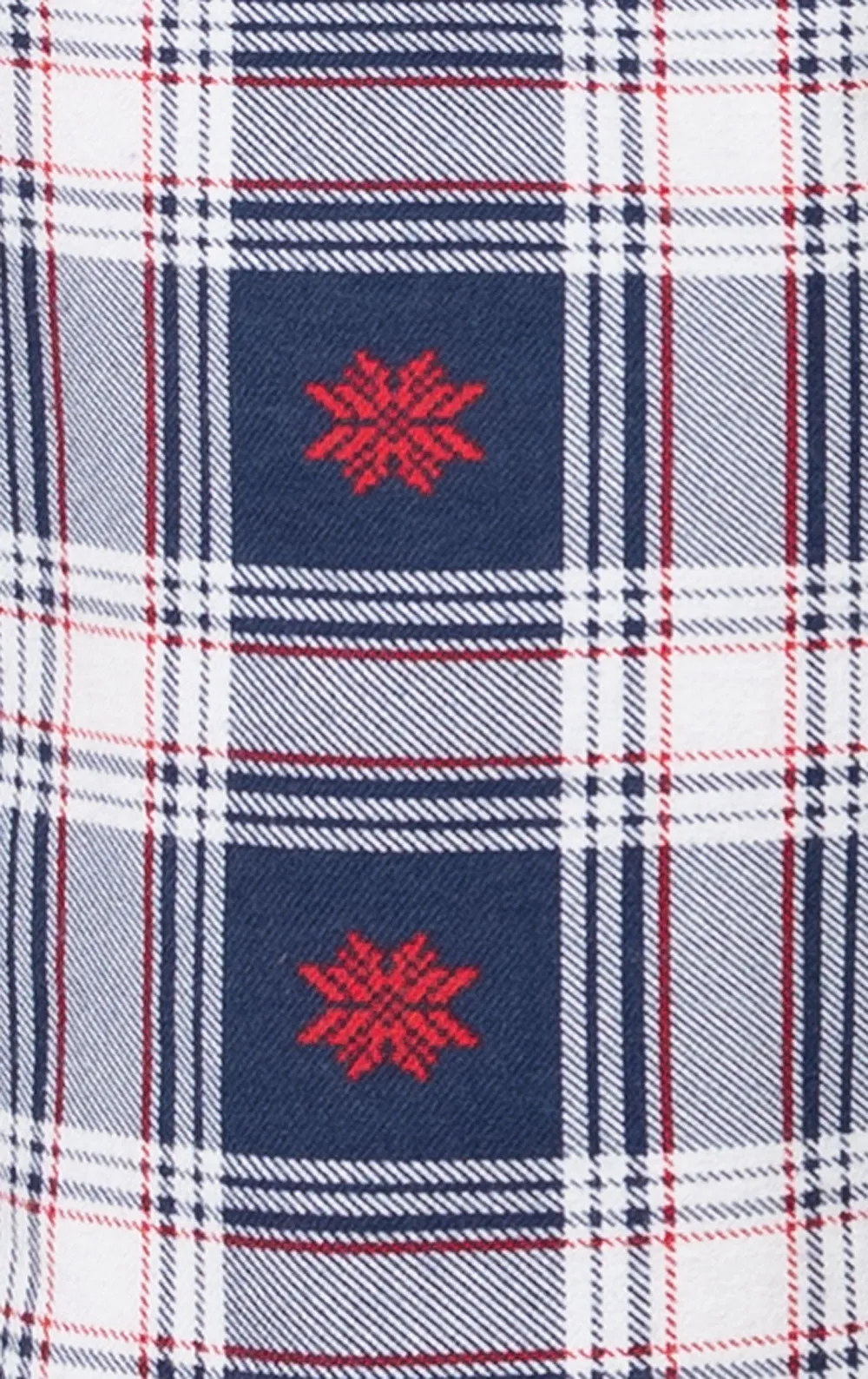 Snowfall Plaid Pet Pajamas