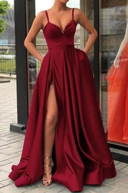 Sweetheart Long Evening Gown