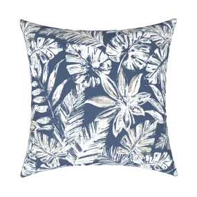 Tahiti Navy Escape - 50x50cm Outdoor Cushion