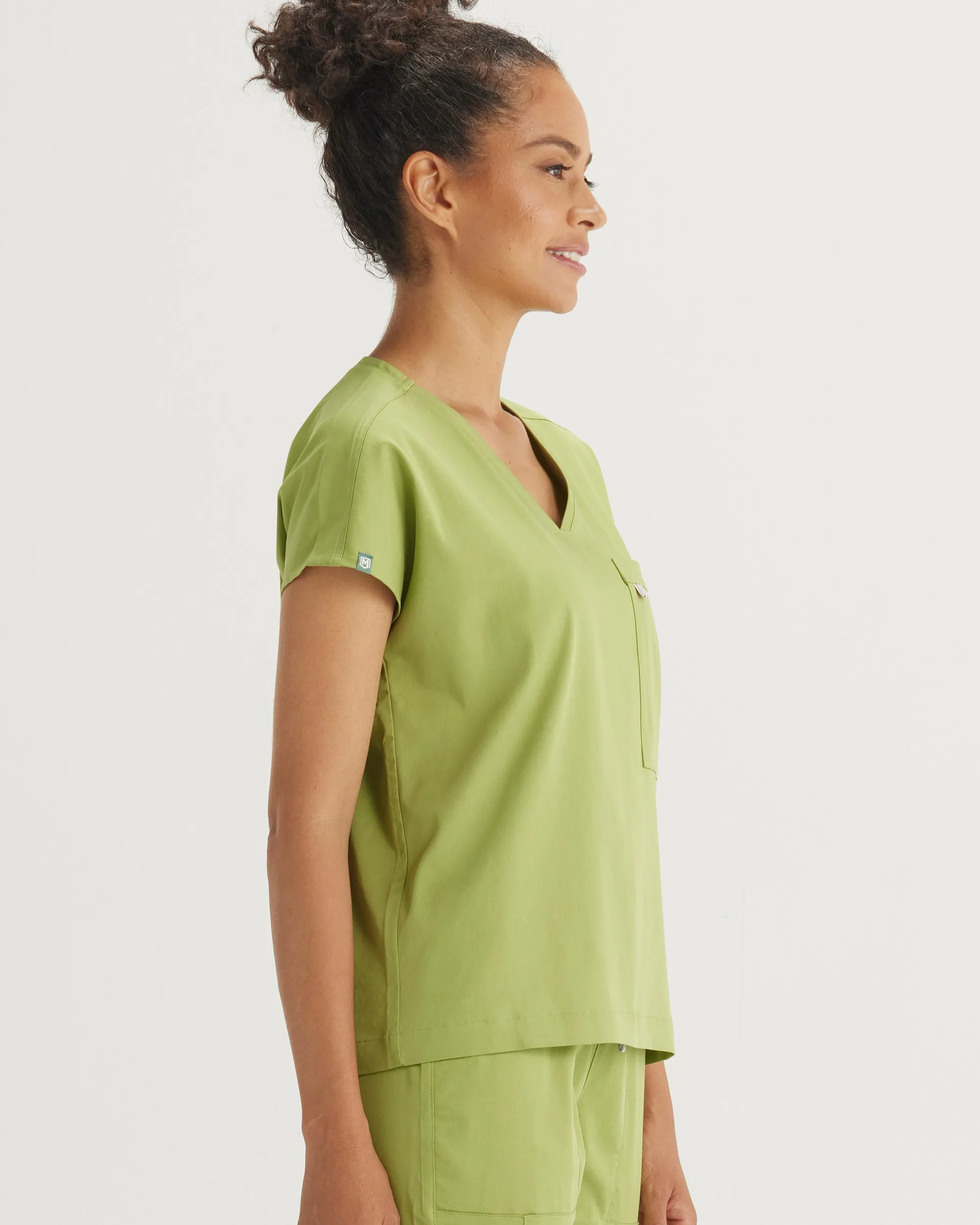 TENCEL™ Bell ‎ Relaxed Scrub Top