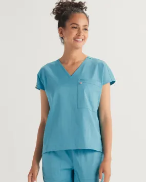 TENCEL™ Bell ‎ Relaxed Scrub Top