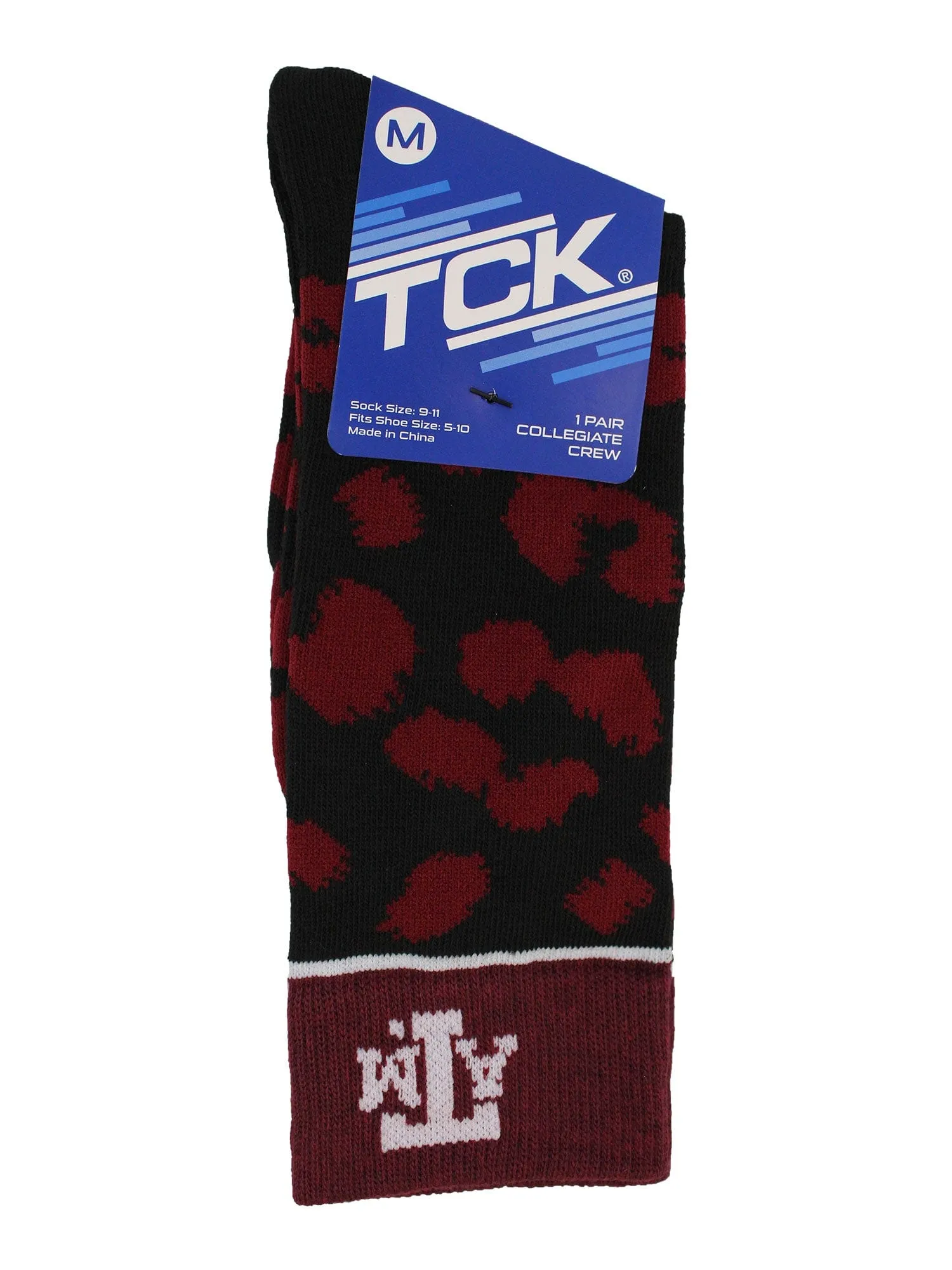 Texas A&M Aggies Socks Womens Savage Crew Socks