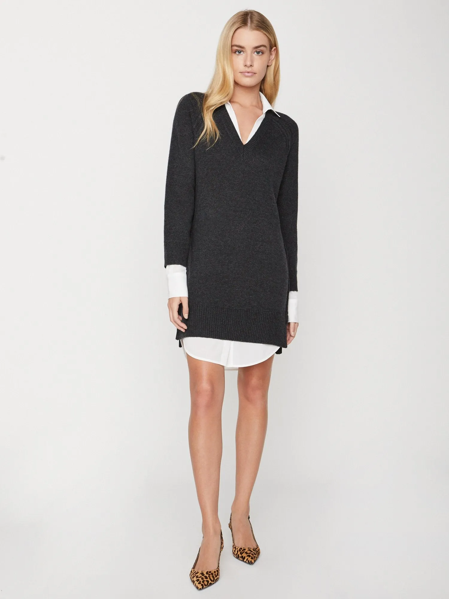 The Looker Layered V-Neck Dress