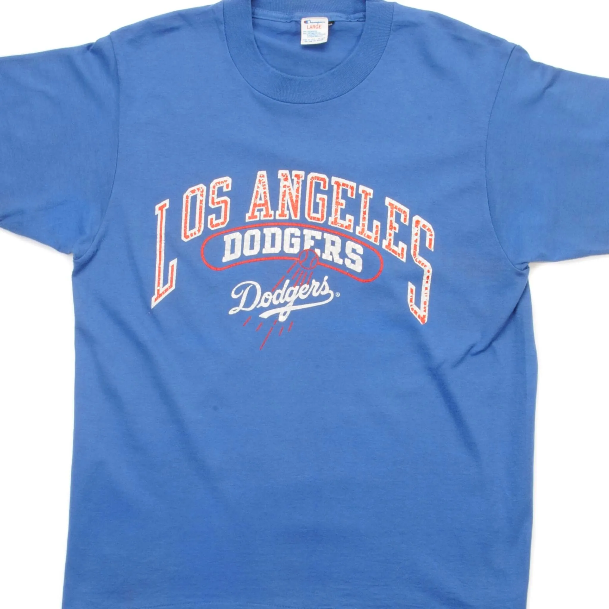 VINTAGE CHAMPION MLB LOS ANGELES DODGERS TEE SHIRT SIZE MEDIUM MADE IN USA