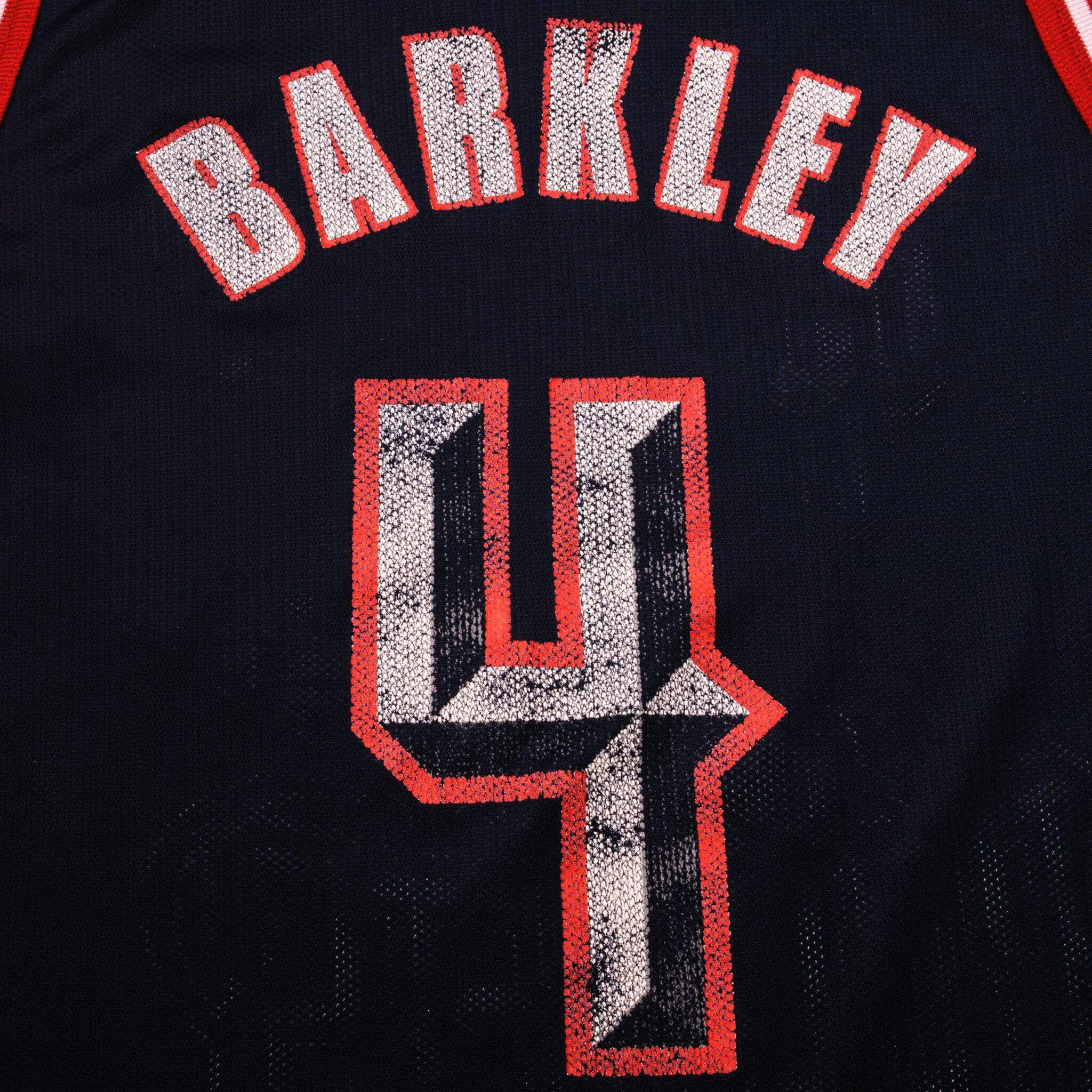 VINTAGE CHAMPION NBA HOUSTON ROCKETS BARKLEY #4 JERSEY 1996-2000 SIZE 52