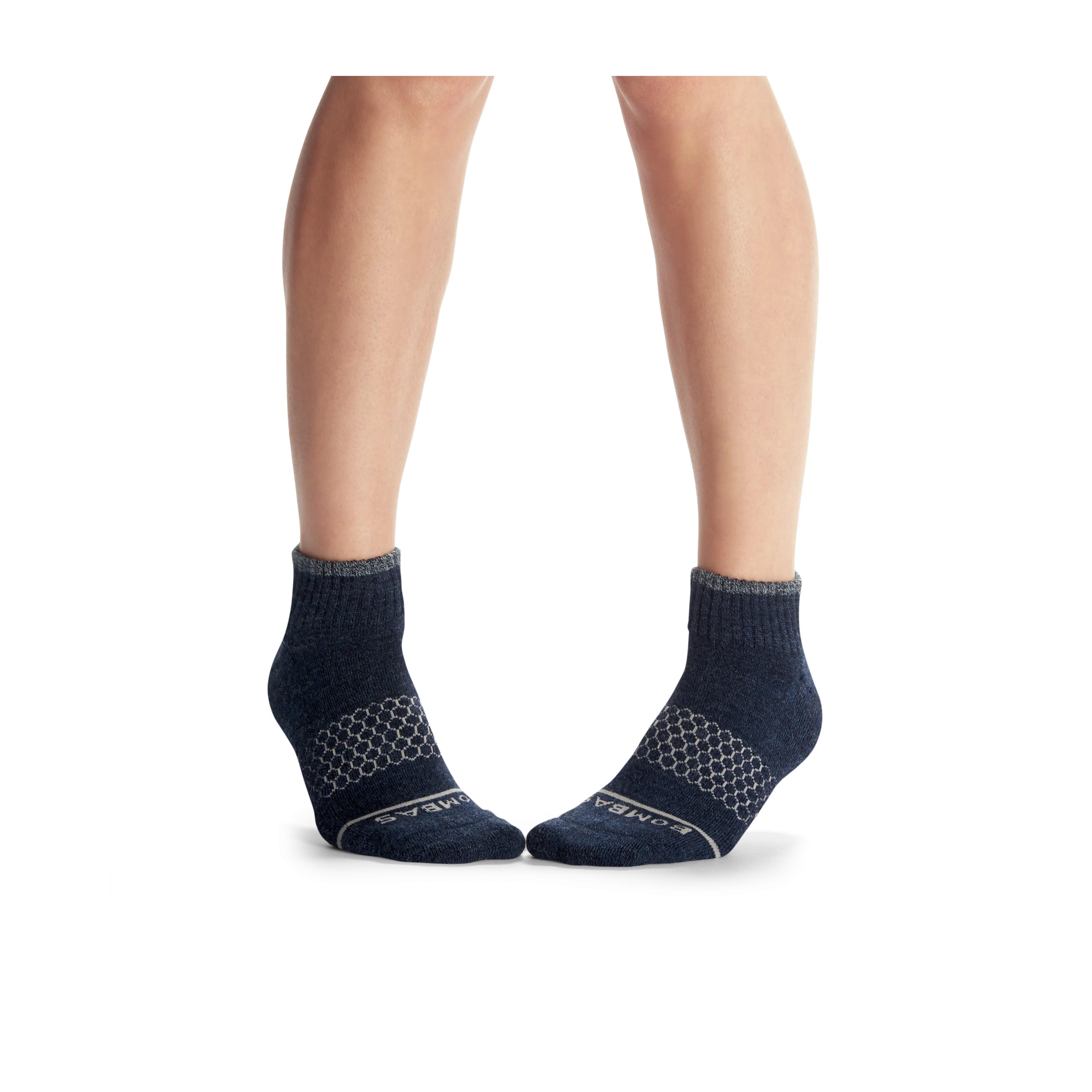 Women's Merino Wool Blend Quarter Socks