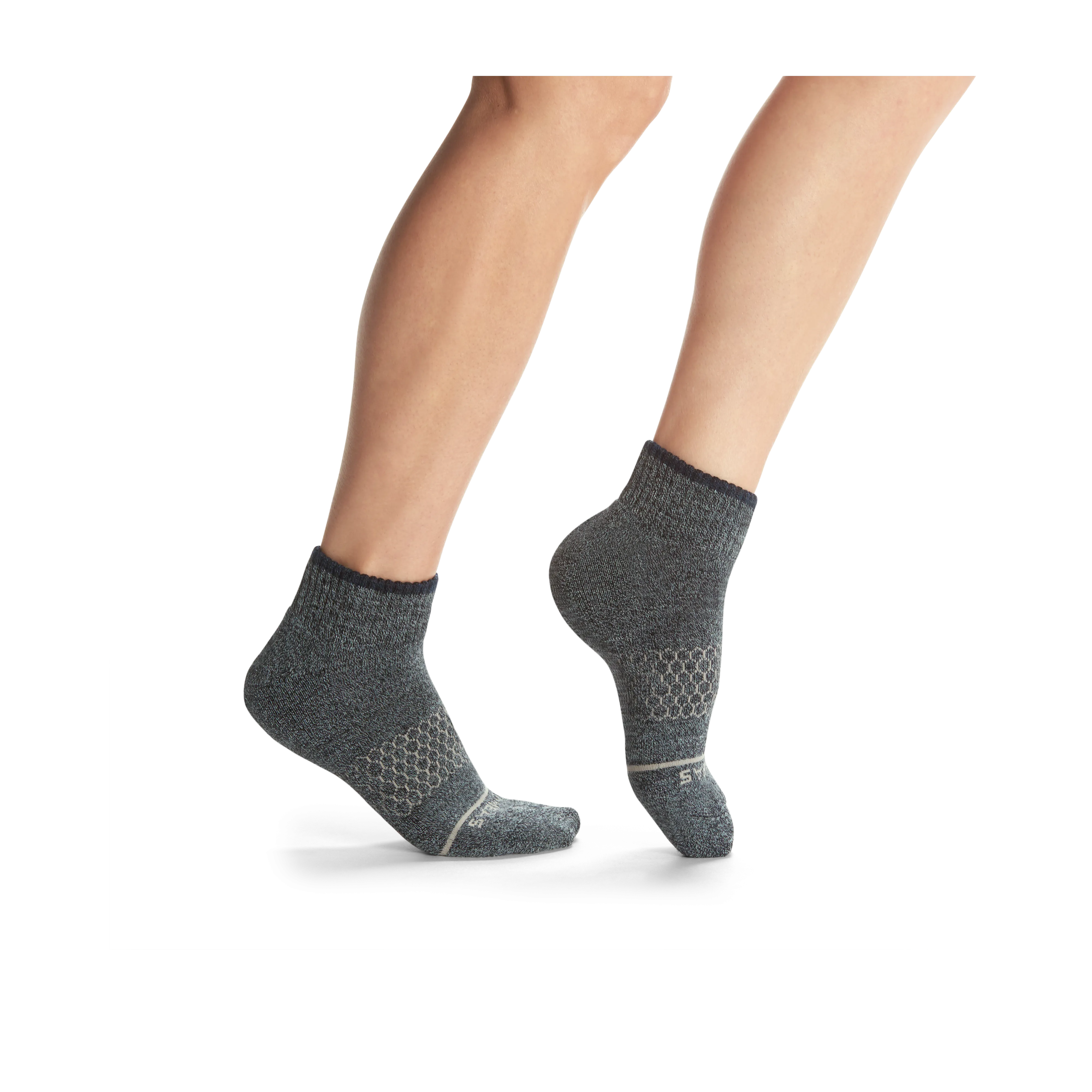 Women's Merino Wool Blend Quarter Socks