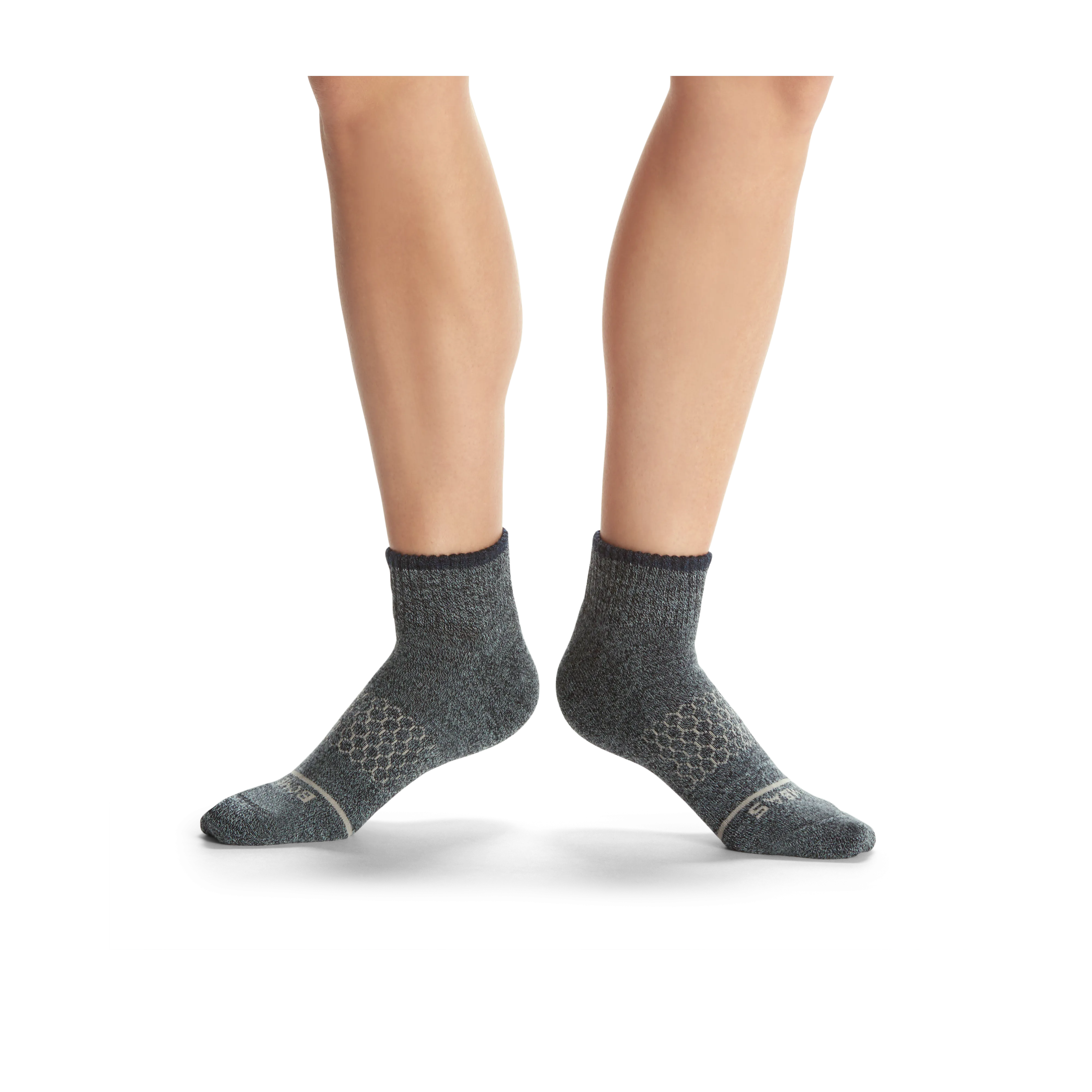 Women's Merino Wool Blend Quarter Socks