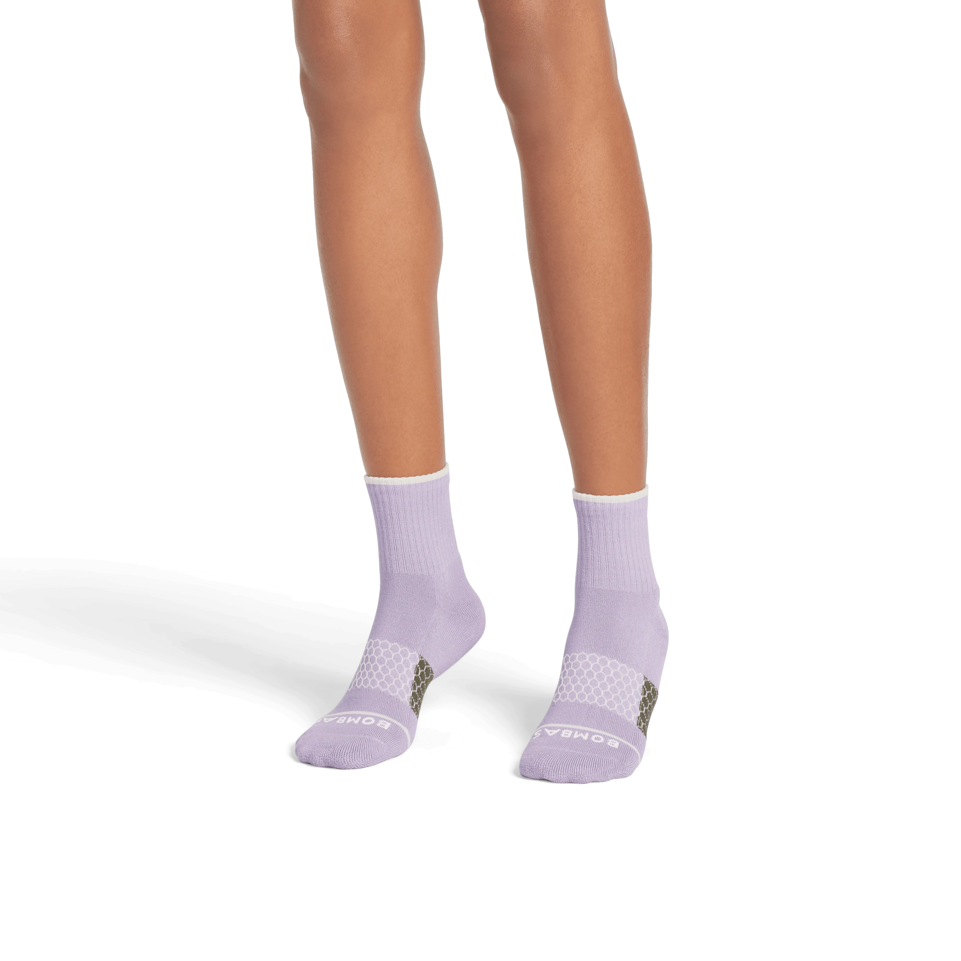 Women's Merino Wool Blend Quarter Socks