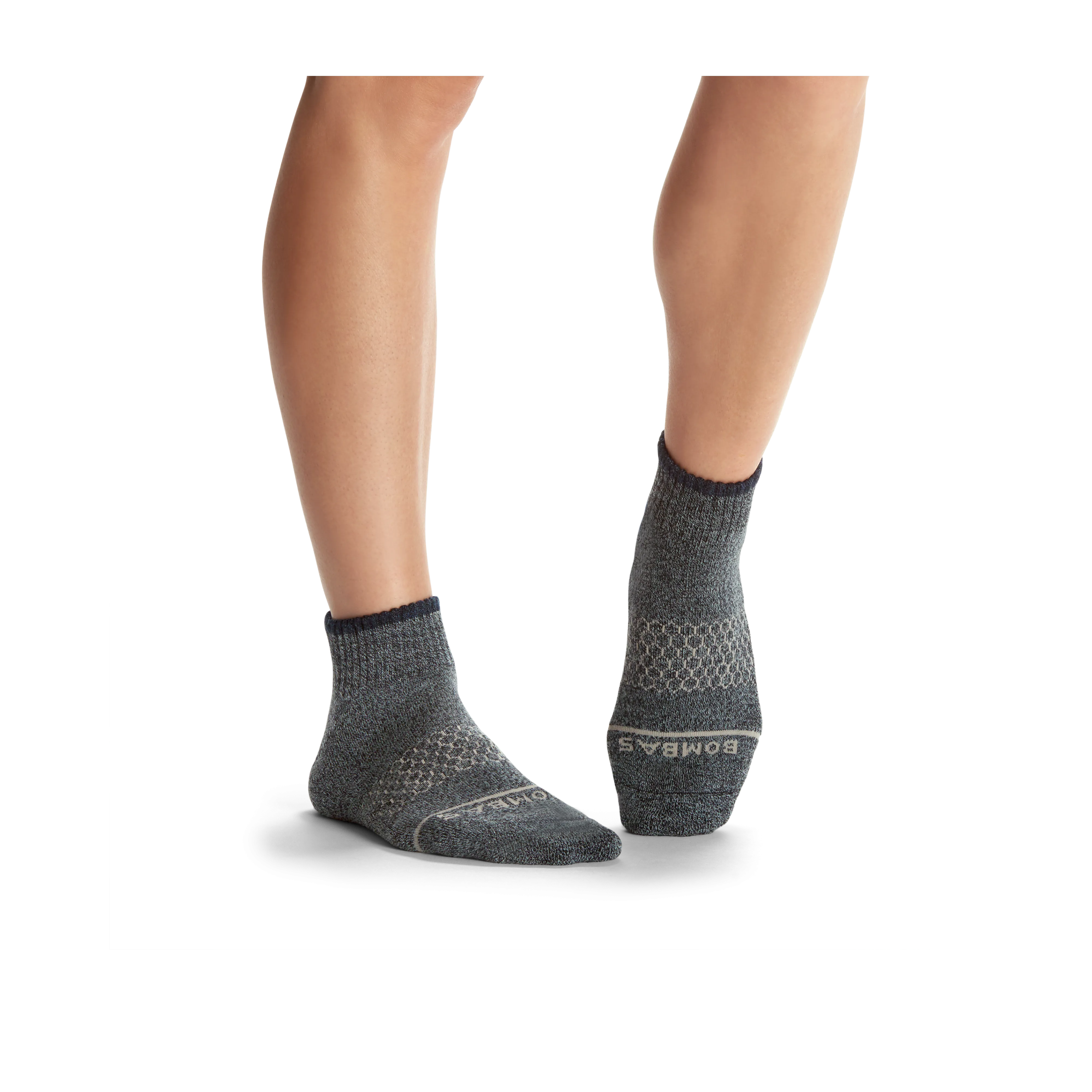 Women's Merino Wool Blend Quarter Socks